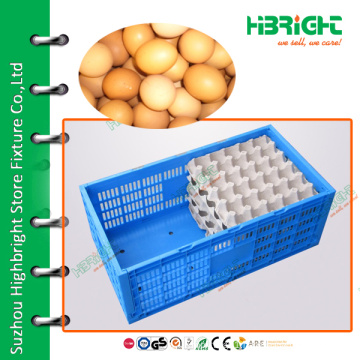 Egg moving use plastic box PP plastic egg transportation crate